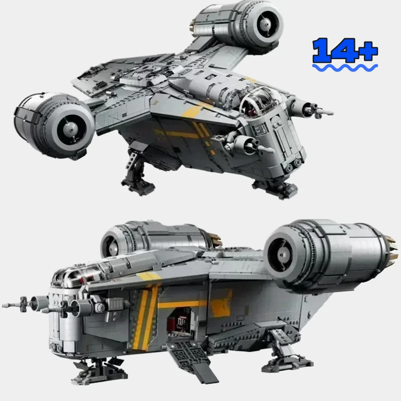 

Конструктор Disney Creation 75331 «Звездолет Рейзор Крест», 6187 деталей, модель UCS, подарки для детей на праздники и вечеринки, небольшие сувениры