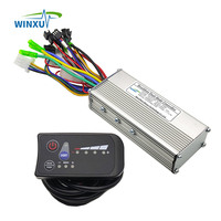 24V 36V 48V 500W 22A E-Bike Brushless Motor Drive Universal Controller S810 810 LED Display Panel for Electric Bicycle Scooter