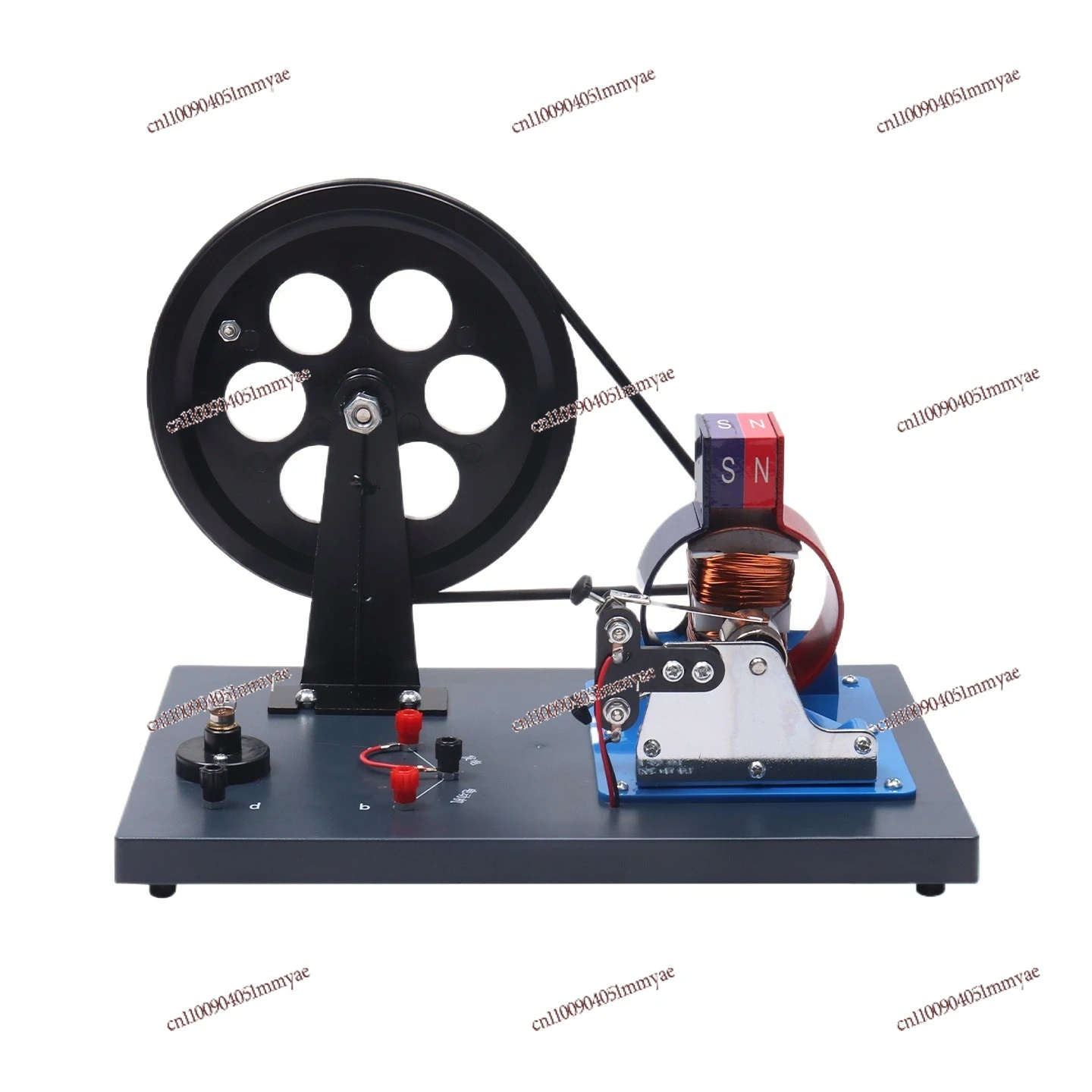 Hand-cranked AC/DC Generator, Junior and Senior High School Physics Electromagnetism Teaching Instrument, Teaching Aids