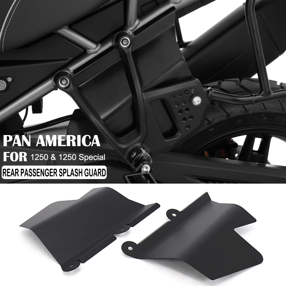 

New 2021 2022 For Pan America 1250 S Special PA PA1250S Passenger Footrest Side Frame Cover Fender Splash Guard Shield Protector