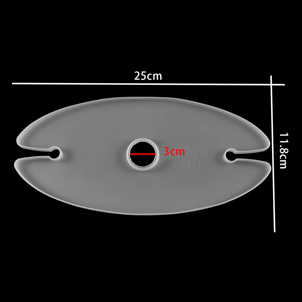 Wyczyść nieregularne stojak na wino żywica epoksydowa Mold lampka do wina Coaster silikonowe formy do DIY rodzina dekoracja stołu na przyjęcie