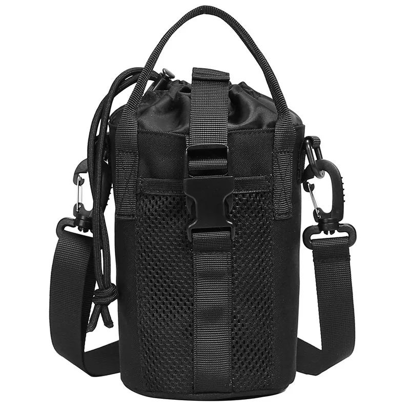 

New Oxford Cloth Men's Crossbody Bag Multifunctional Portable Tactical Water Kettle Bag Outdoor Sports Waterproof Cycling Bags