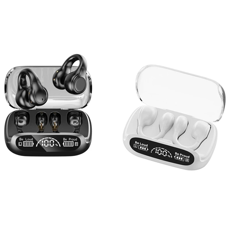 Hanging Ear Wireless Headset Air Conduction Earphone Bluetooth 5.3 Stereo Headset Wireless Charging Earphone