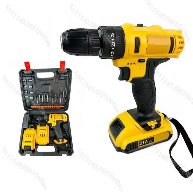 Bormașină Compactă cu 2 Acumulatori 24 V, în Trusă