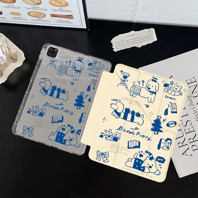 3+Y Multi-Angle Stand Cover for iPad10.2 7/8/9th 4/5 10.9 iPad A16 2025 11th Air11/13 IPad Mini6 8.3 air3 10.5 Pro 11 2020