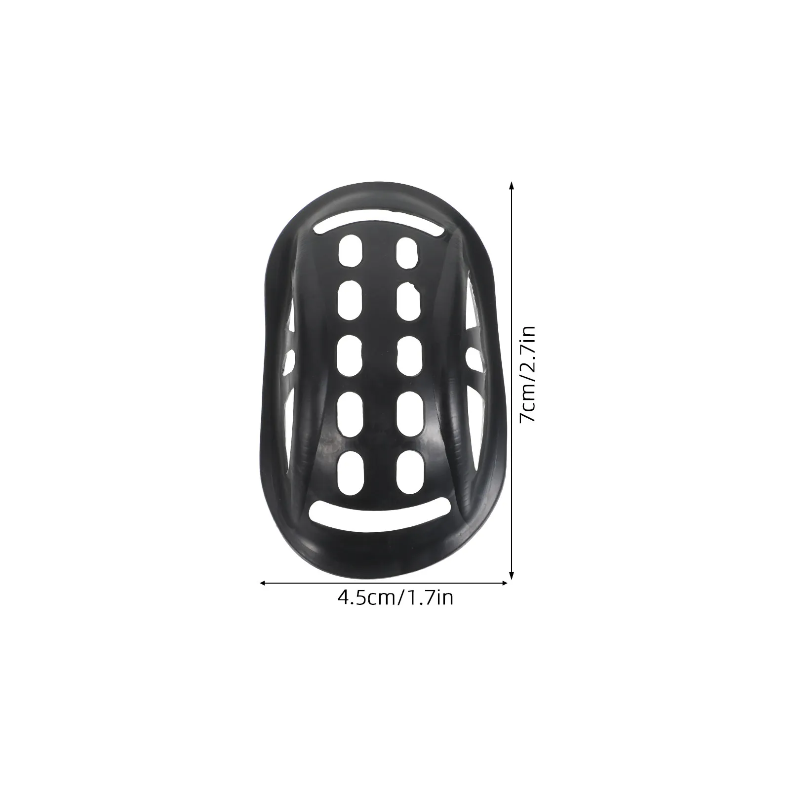 30Pcs Motorcycle Chin Cup Rubber Protective Chin Guard Stable Fit for Bike Skateboard Ski Ice Hockey Sports Safety