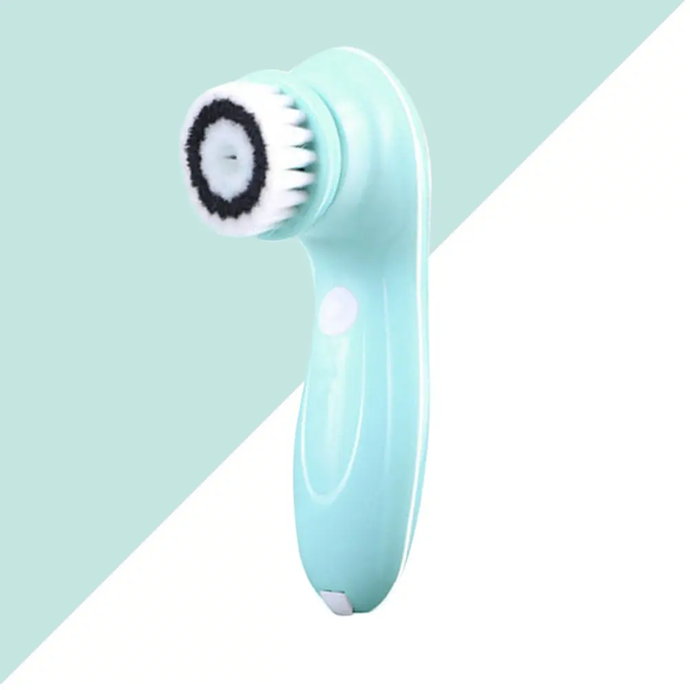 

Электрическая щетка для очищения лица, водонепроницаемая, со сменными насадками для глубокой очистки пор, удаления черных точек, отшелушивания и ухода за кожей