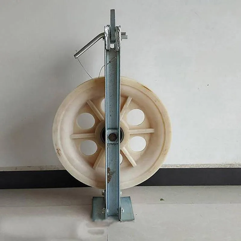 High voltage line large diameter pay-off pulley wire cable pay-off pulley 508 * 75 wire pay-off nylon pulley