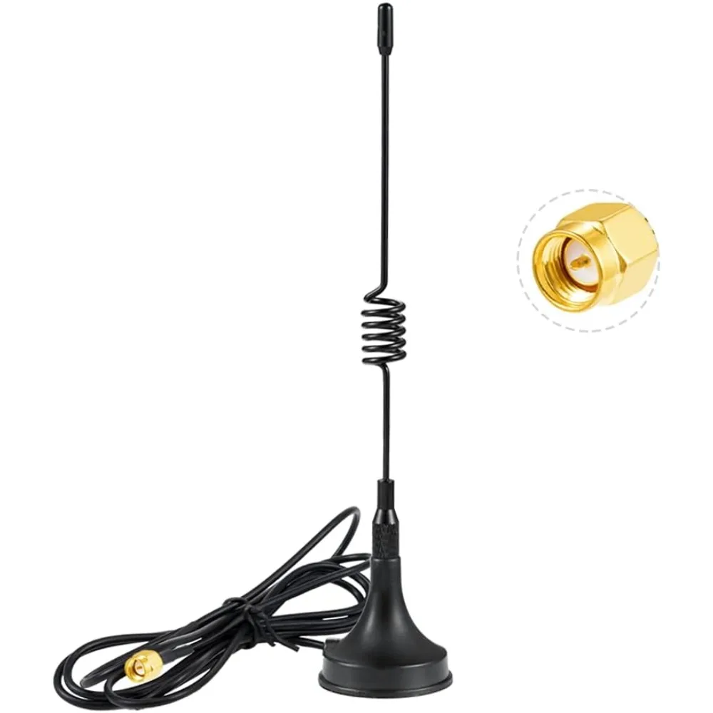 433MHz Antenna 3dBi SMA Male 3M RG174 Cable Magnetic Base Omni-Direction for Raspberry Pi NFC GSM ISM CUL USB CCU3 CCU2 CC1101