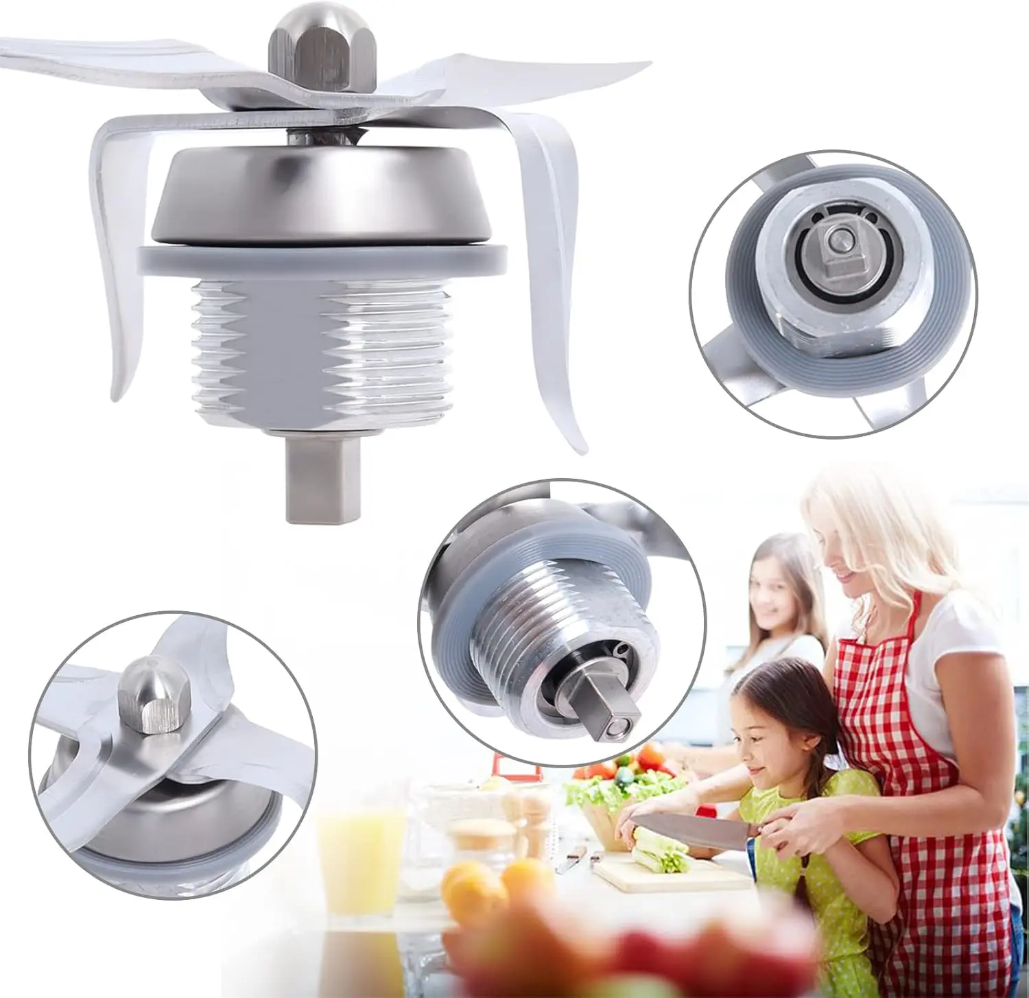 

Нож для блендера Thermomix 3300 – сменные лезвия для соковыжималки из пищевой нержавеющей стали, запчасти для соковыжималки и кухонные принадлежности