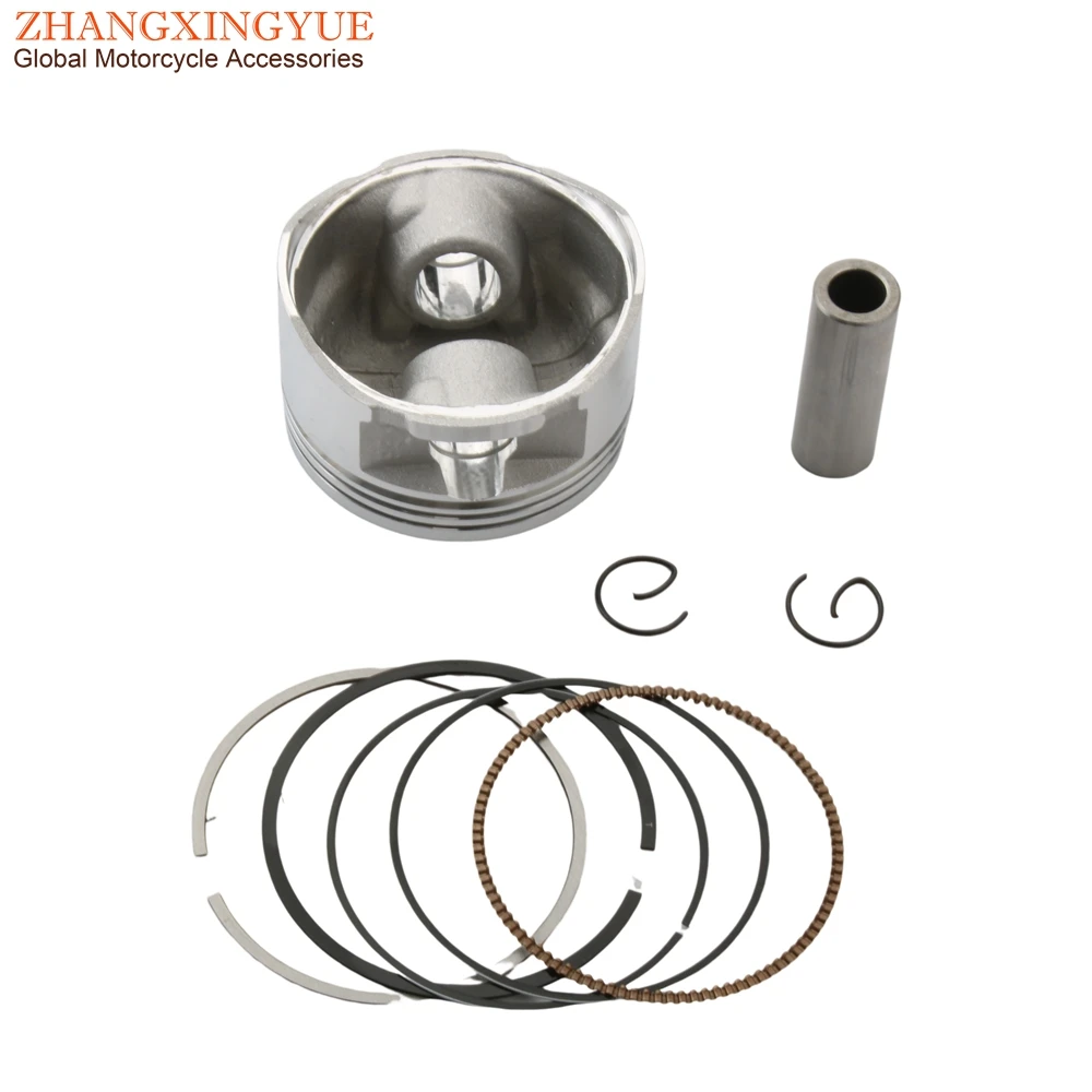 Scooter Piston Kit For Keeway Outlook150 Outlook 150cc 58mm/14mm LC QJ158MJ 4-Stroke Engine Parts