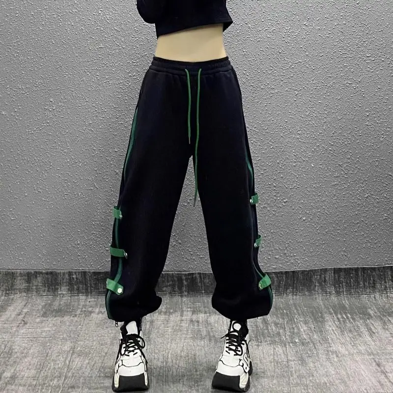 Plus Size 6XL 150KG Autumn Harm Pants Joggers Solid Color Eleastic Wasit Trousers Summer Loose Streetwear Casual Oversized Pants