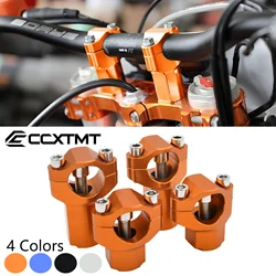 Motorcycle CNC 28MM Handlebar Risers Bar Mount Clamp For Husqvarna TC FC TE FE 125-501cc 2009-2022 For KTM EXC SX SXF XC XCF XCW