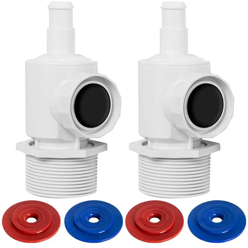 ABUH-2Pack 9-100-9001 Wall Fitting Connector For Polaris Cleaner, Pressure Relief Valve For Polaris Pool Hose Connector