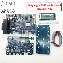 Jucaili Senyang xp600/DX5/DX7/4720/I3200/I1600 2 heads board kit for Epson double head board for Eco solvent/UV/DTF printer