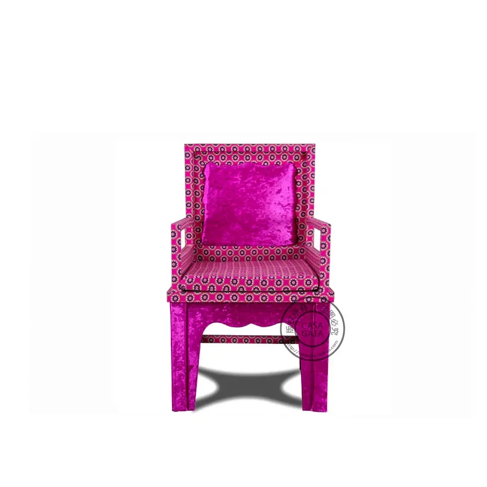 Cloth craft chair, display chair, classical single chair