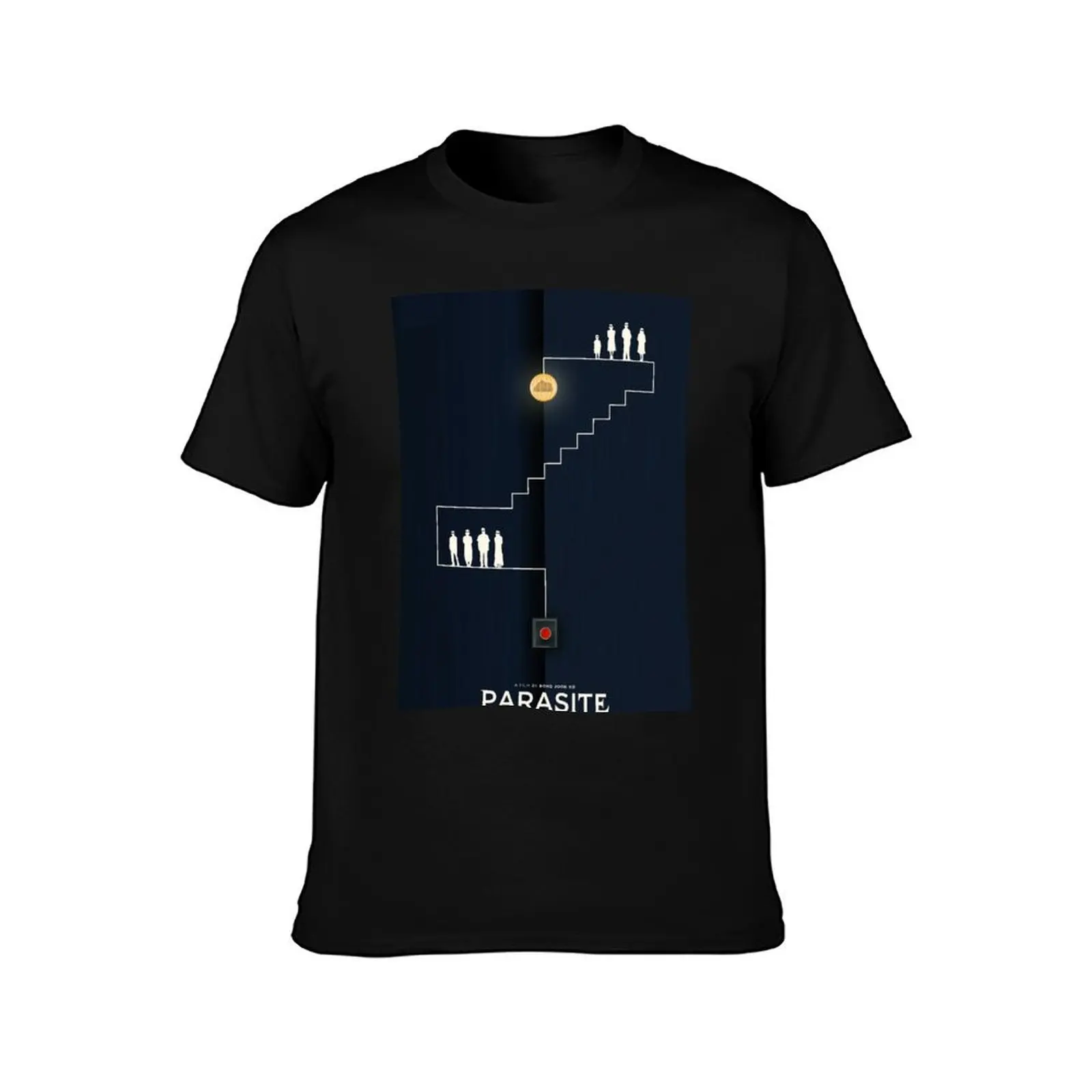 Parasite - Bong Joon-Ho Movie Artwork T-Shirt Tough Fabric Work Tee T-Shirt