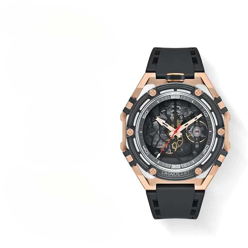 Men's Men's Fully Automatic Mechanical Watch Sports Style Fashion Trend Versatile Watch