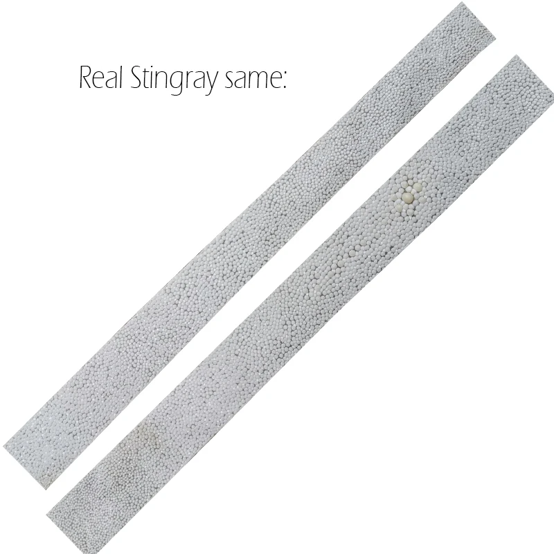 Genuine Same Rayskin, Japanese Sword Tsuka, Wood Handle, Stingray Skin,Samurai Sword Accessories, Color,Size Custom