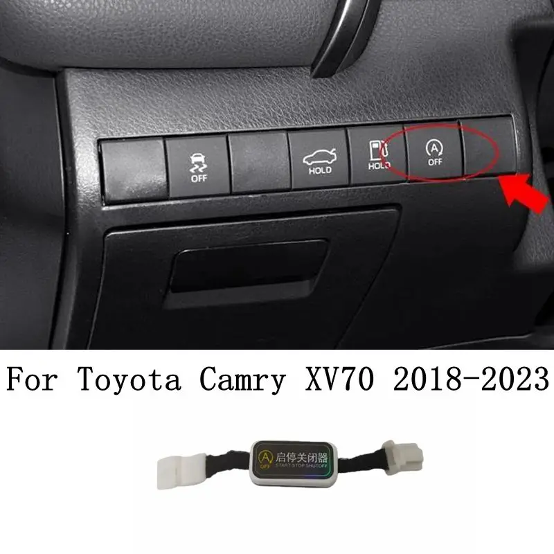 Car Automatic Stop Start Engine Systems For Toyota Camry XV70 2018 2019 2020~2023 Off Device Control Sensor Protect Accessories