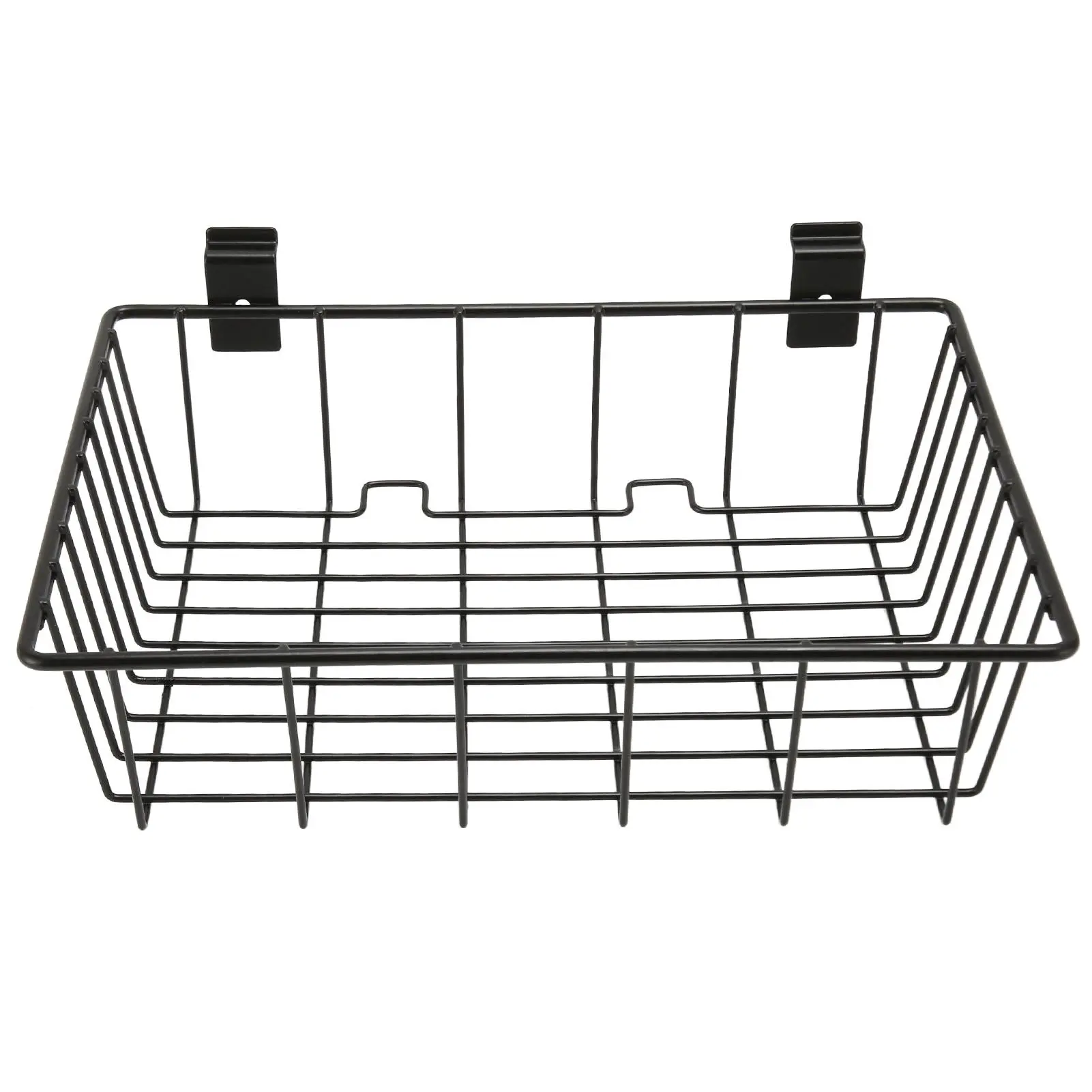 

8Pcs Metal Slat Wall Baskets Ventilated for storage Organizers for Garage Display Hanging Accessories