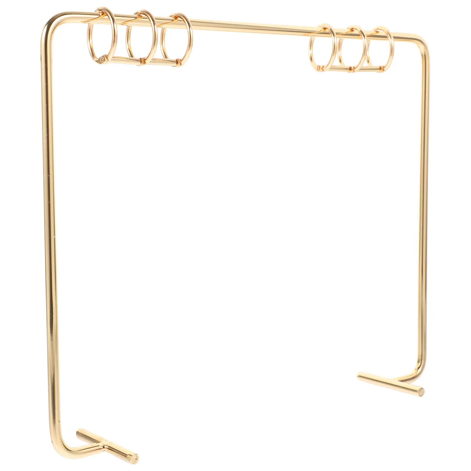 Desktop Calendar Bracket Lightweight Iron Flip Calendar Holder Desk Stand Rack Multifunctional Tabletop Display for Home Office