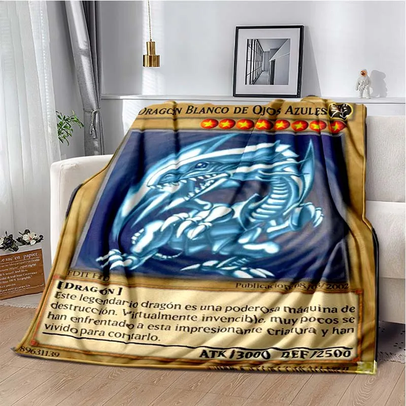 Game King M-Monster Card Blanket Adult Bedroom Decoration Blanket Outdoor Portable Blanket Flannel Soft and Warm Customizable