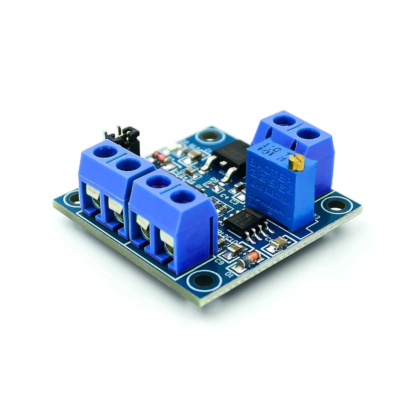 PWM to Voltage Converter Module DC12V-30V 0%-100% PWM Conversion to 0-10V Voltage Adjustabl Converter Power Module