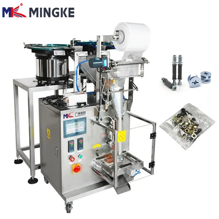 

304 Stainless Steel Hardware Items Counting Fastener Filling Small Screw Plastic Bag Packing Machine