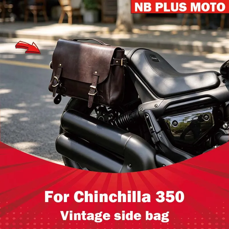 【Premium】For Benda Chinchilla 350 side bag motorcycle rider bag modification accessories commuter rear tail side hanging bag