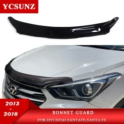 Bonnet Protector Tinted Guard For Hyundai Santafe Santa Fe 2013 2014 2015 2016 2017 2018 Car Accessories