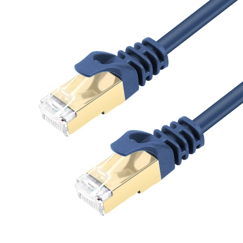 

Cat8 Ethernet Cable, Fast Speed Flat Gigabit RJ45 Lan Networking Cable, 40Gbps 2000Mhz Internet Patches Cord for Router