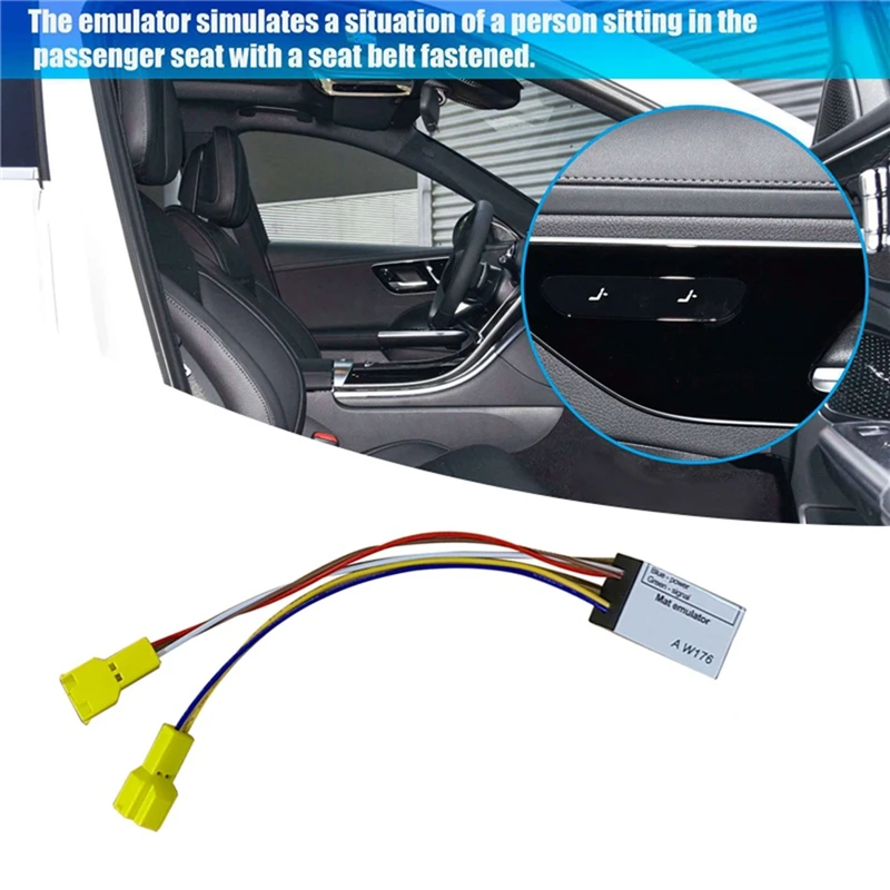 

Car Seat Occupancy Bypass MAT SRS Emulator Sensor For Mercedes-Benz A B-Class W176 W246 2011-2018 Diagnostics/Bypass