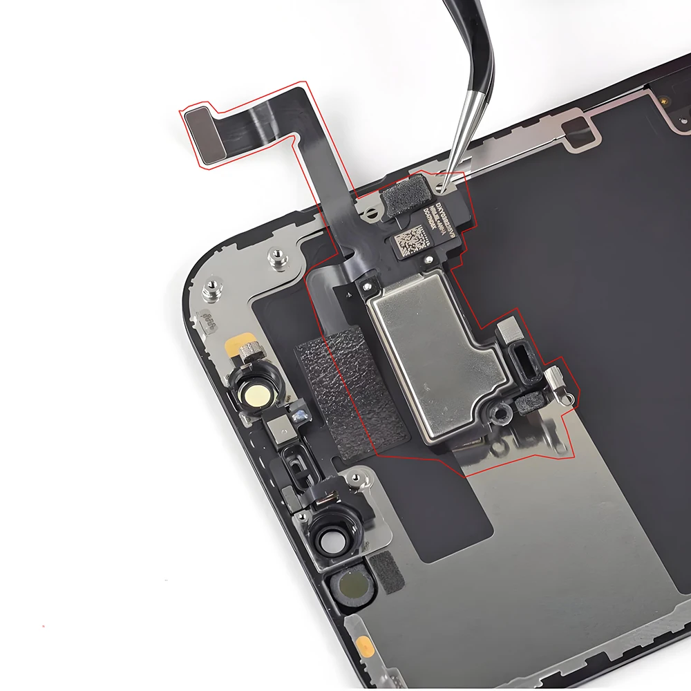 Ear Speaker With Flex Cable Replacement For iPhone 12 Min Pro Max Upper Earpiece And Proximity Light Sensor No Face ID