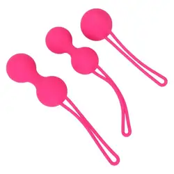 Pelvic Floor Trainer Silicone Muscles Tightening Training Kit Massage Ball 3Pcs Pelvic Muscle Exerciser Pelvic Floor