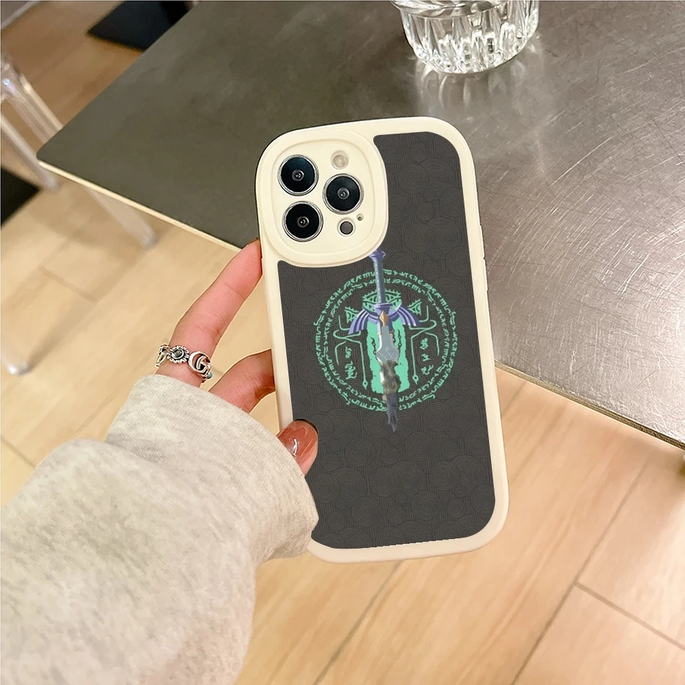 Game The Legend of Zeldas Phone Case For iPhone 15 16 14 11 12 13  lambskin silicone Pro Max Mini X XR XS 7 8 Plus cover