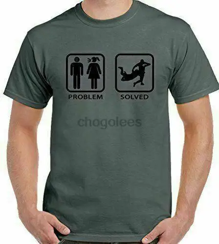 Rugby T-Shirt Funny Problem Solved Mens England Wales Scotland Ireland Jersey