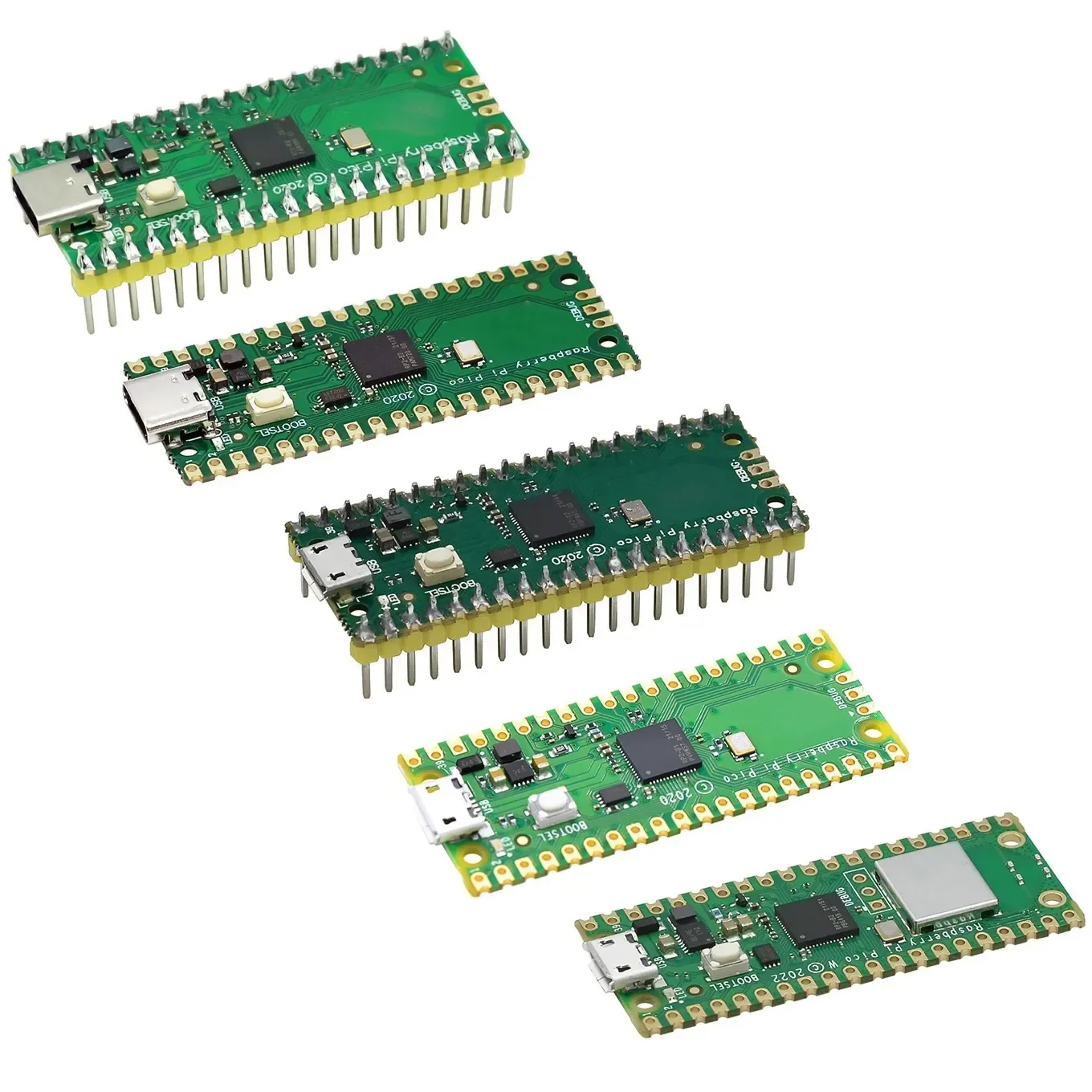 Scheda Raspberry Pi Pico RP2040 Microcomputer dual-core 264KB ARM a basso consumo Processore Cortex-M0+ ad alte prestazioni