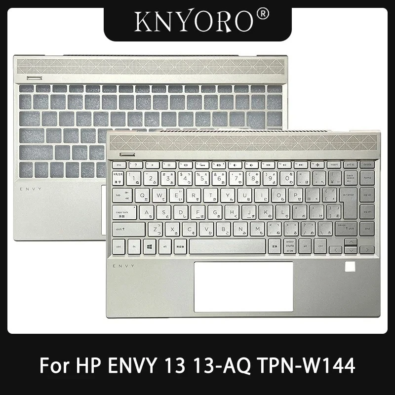 New Original Japan Keyboard for HP ENVY 13-AQ TPN-W144 Laptop Palmrest Upper Cover Top Keyboard Case Replacement Shell Gold