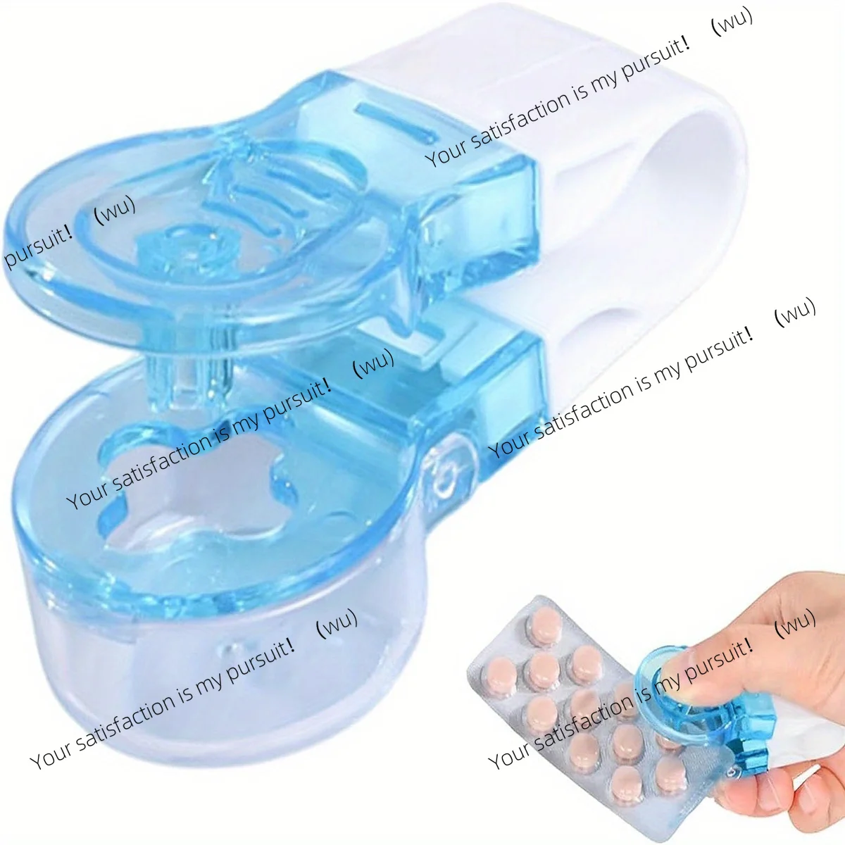 New Portable Pill Taker Remover with Medicine Box Household Gadgets, Tablets, Pills Assistance Tool New Design Pill Dispenser