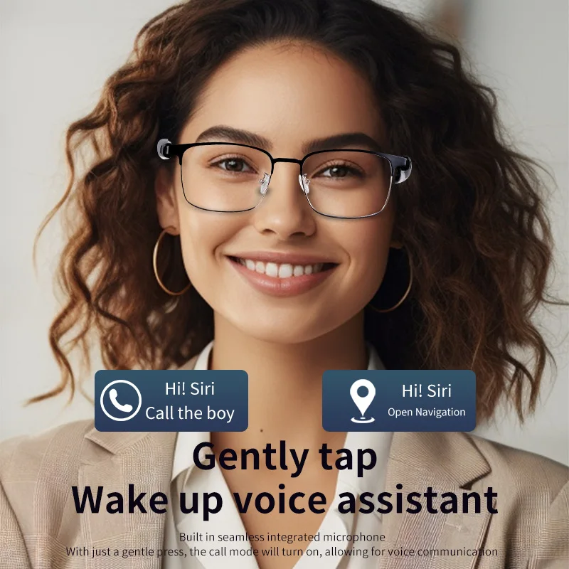 Intelligente, farbwechselnde Bluetooth-Brille, UV-Schutz, Audio-Sonnenbrille, BT-Kopfhörer für Musik und Anrufe