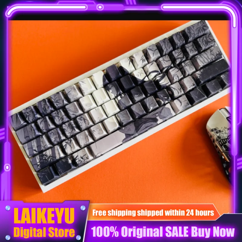 

Anime Keycaps Martial Arts Style for Cherry Mechanical Keyboard Custom Artisan PBT Keyset PC Gaming Keyboard Accessories Gift