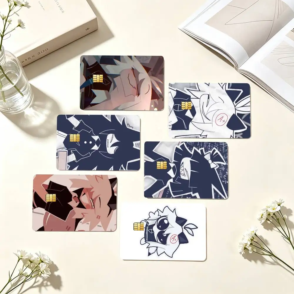 F-FPE Fundamental Paper Education Credit Card HD Stickers Game Card Decal Small Chip Waterproof Sticker Gift