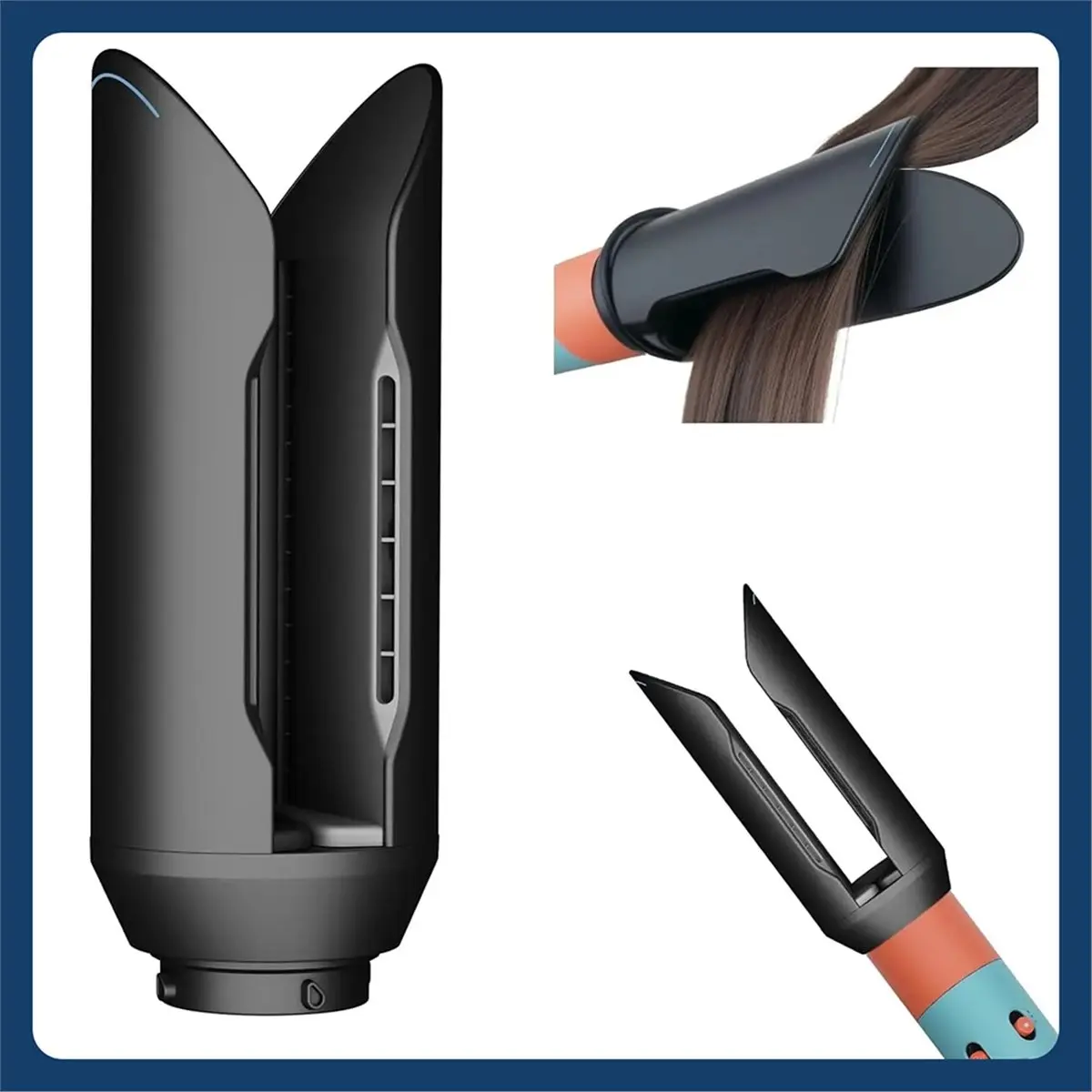 

[HIHI] Gentle Airflow Hair-Smoothing Attachment, Compatible with HS01/05/08 , for Straightening Hair
