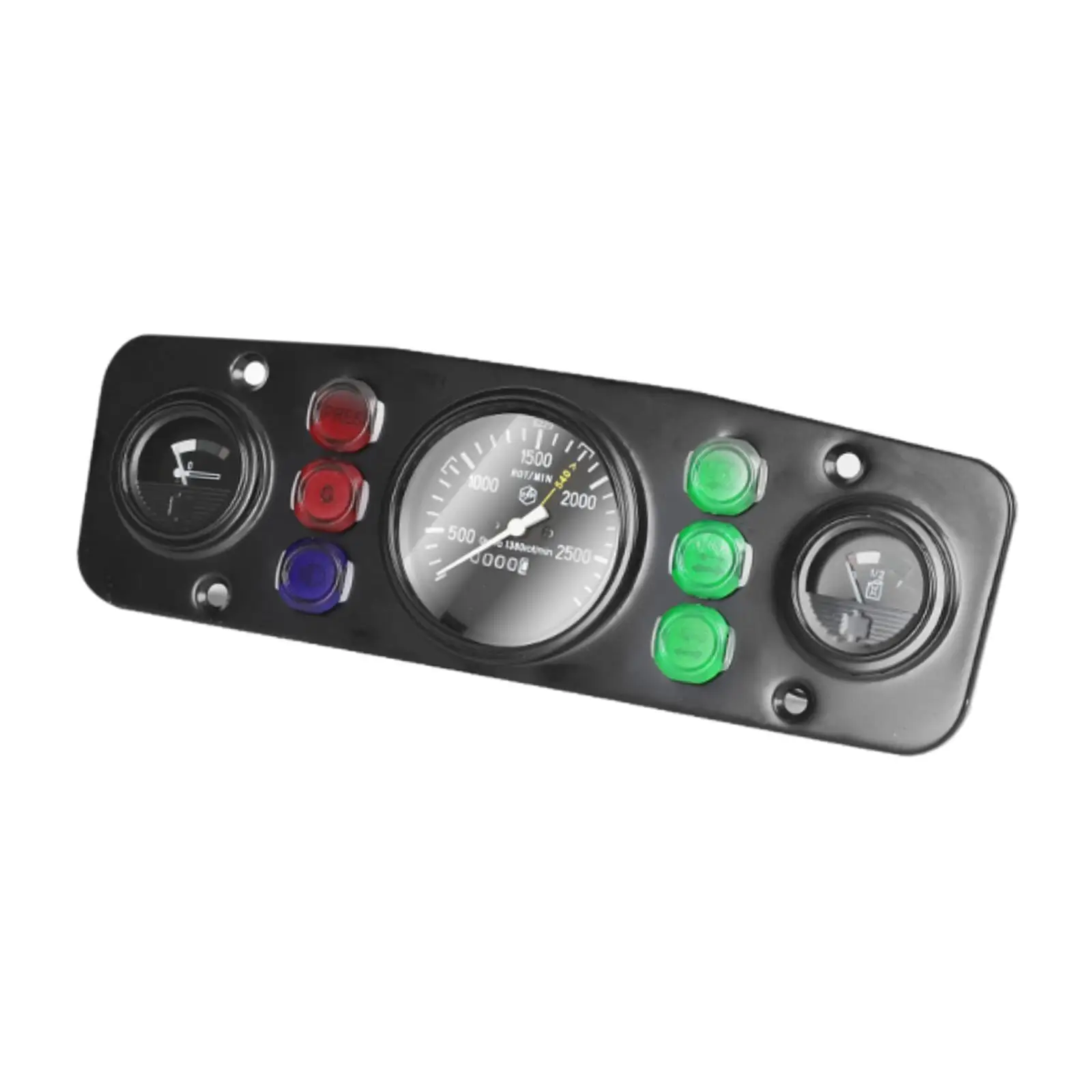 3 in1 Lnstrument Panel Easy to Install Multifunction Triple Gauge Kit for Motorcycle Vehicle Marine Tractor 12V Petrol Cars