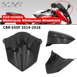 For Honda CBR650F CBR650 F CBR 650F 2014-2018 Windscreen Windshield Shielda Double Bubble Wind Deflector Motorcycle Accessories