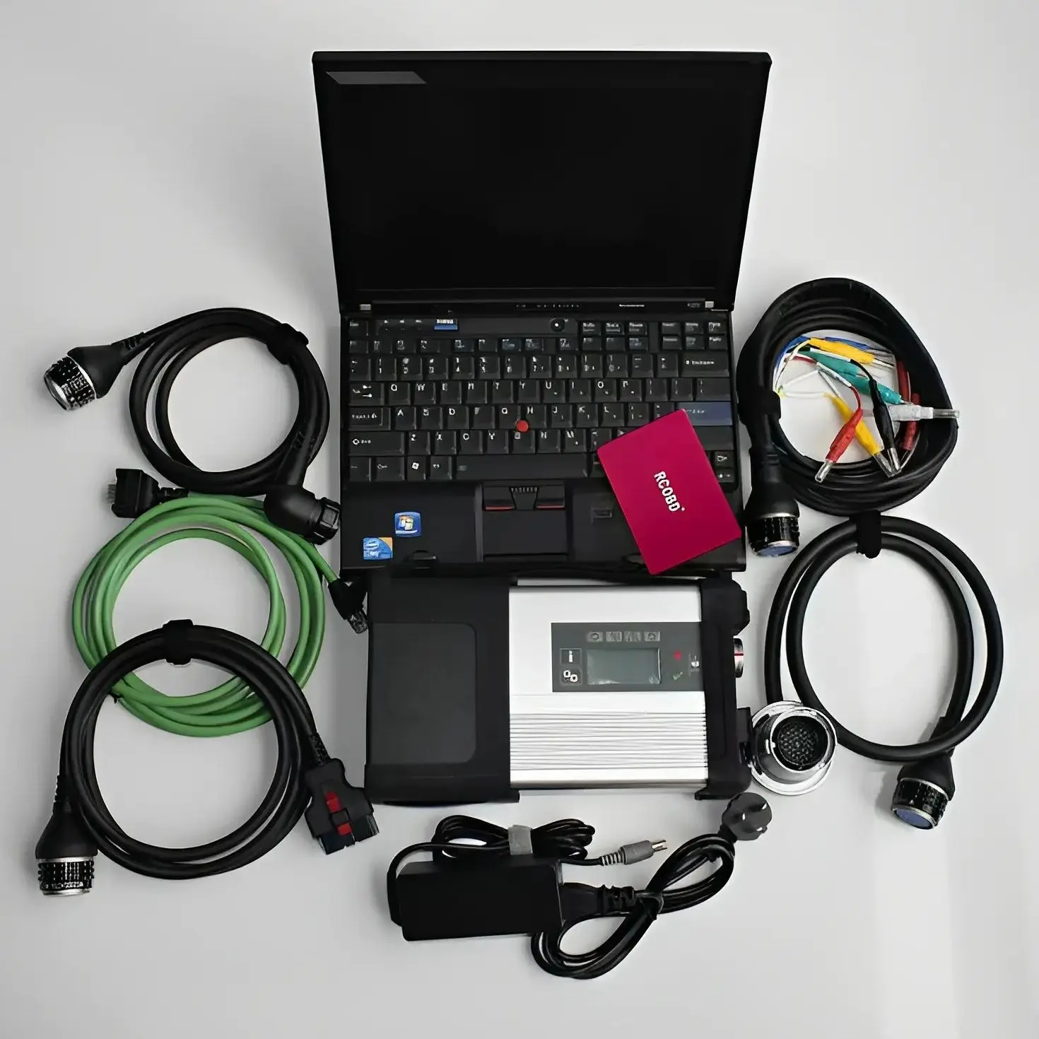 

MB Star C5 SD Wi-Fi Connect Doip Протокол Мультиплексор Кабели OBD2 X201 I7 8G 512 ГБ SSD Последний программист-сканер кодирования программного обеспечения