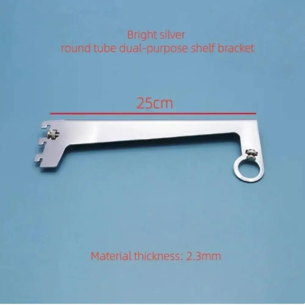 

5 шт. универсальных круглых трубчатых стеллажей для ламинированных полок, специальный аксессуар для розничной торговли/гаража/хранения/демонстрации товаров