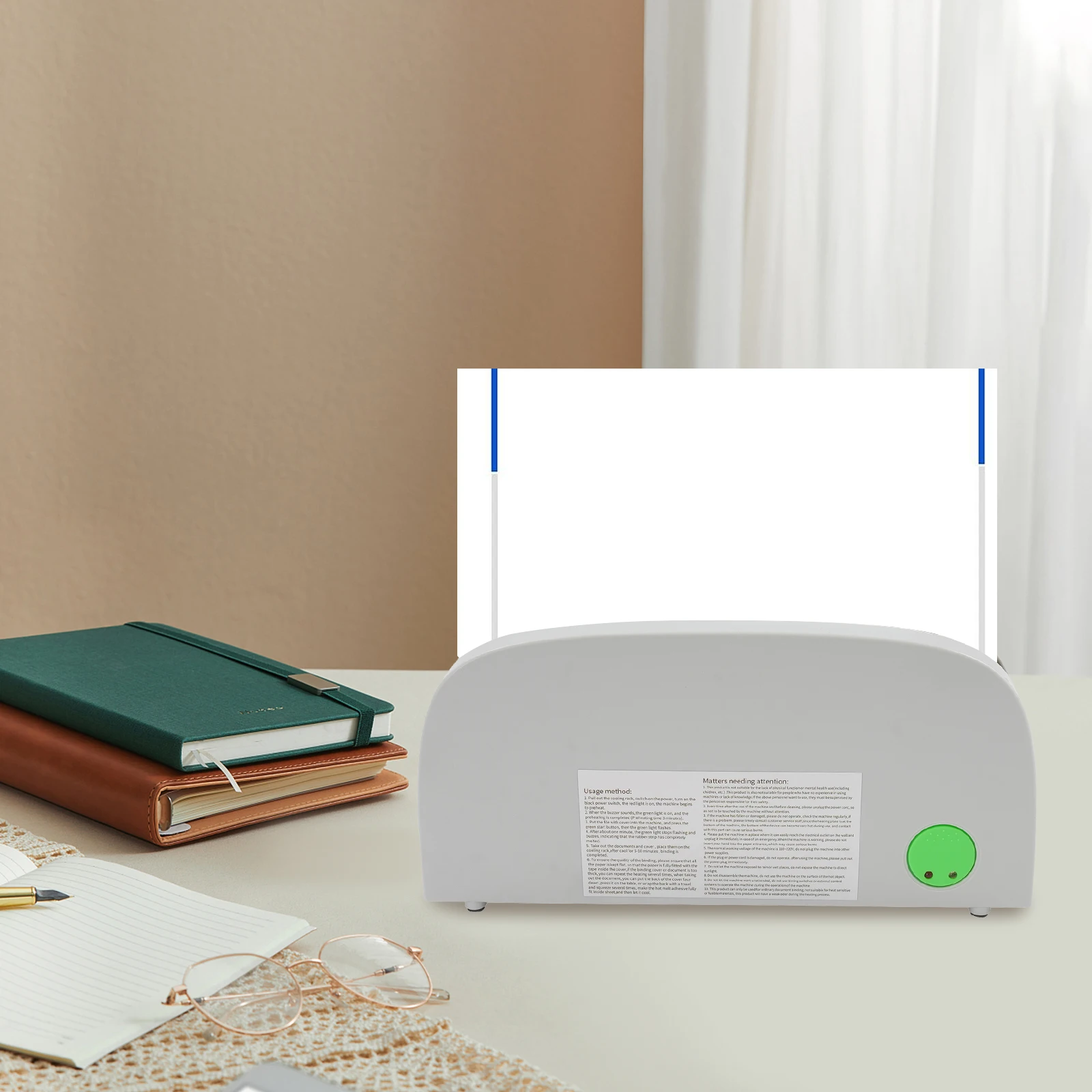 

PTC-керамический нагревательный электрический мини-а4 33 мм машина для переплета термоплавкого клея для офисов, школ, таможенных самоуправляемых банков