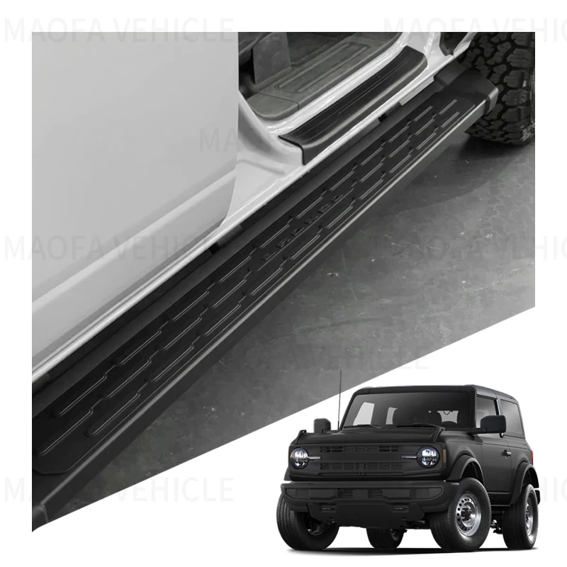 

2021 2022 2023 Car exterior accessories original factory Side Foot Step Pedal Running Boards side step For Ford Bronco 2/4 Door